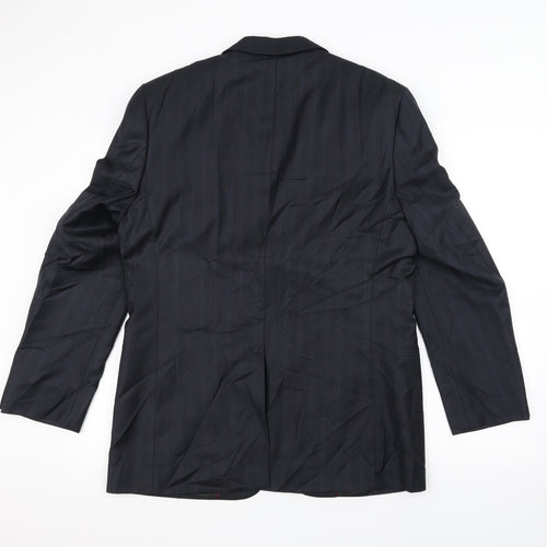 Zara Mens Blue   Jacket Suit Jacket Size 38