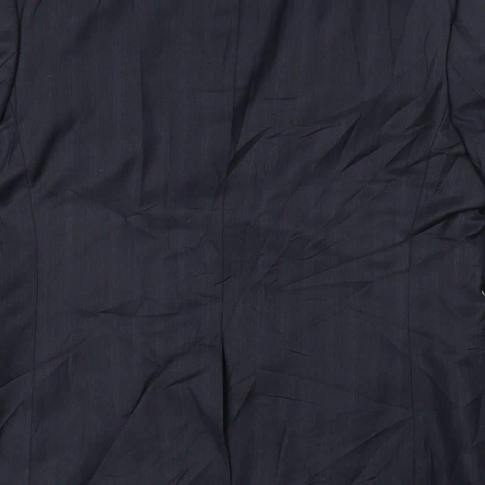 Zara Mens Blue   Jacket Suit Jacket Size 38