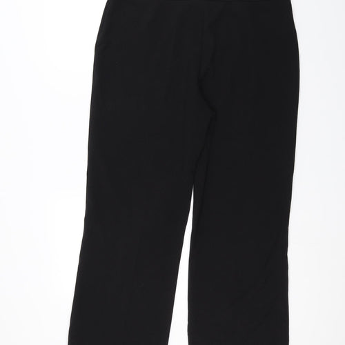 C.M.D Womens Black   Trousers  Size 16 L28 in