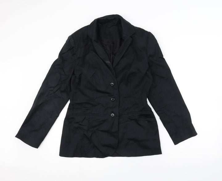 Principles Womens Black Jacket Size 8