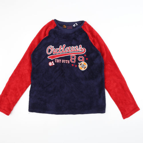 Primark Boys Blue   Pullover Jumper Size 13-14 Years