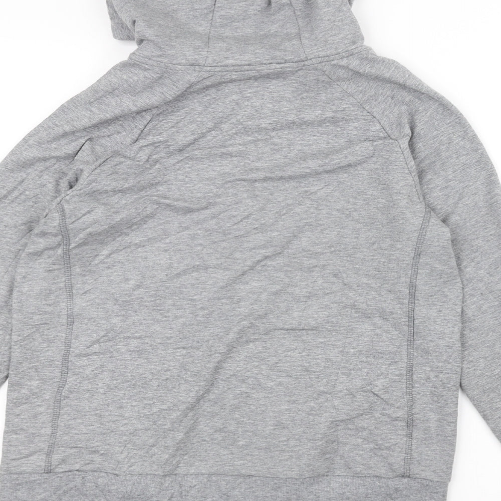 Marks and Spencer Womens Grey   Full Zip Hoodie Size 10
