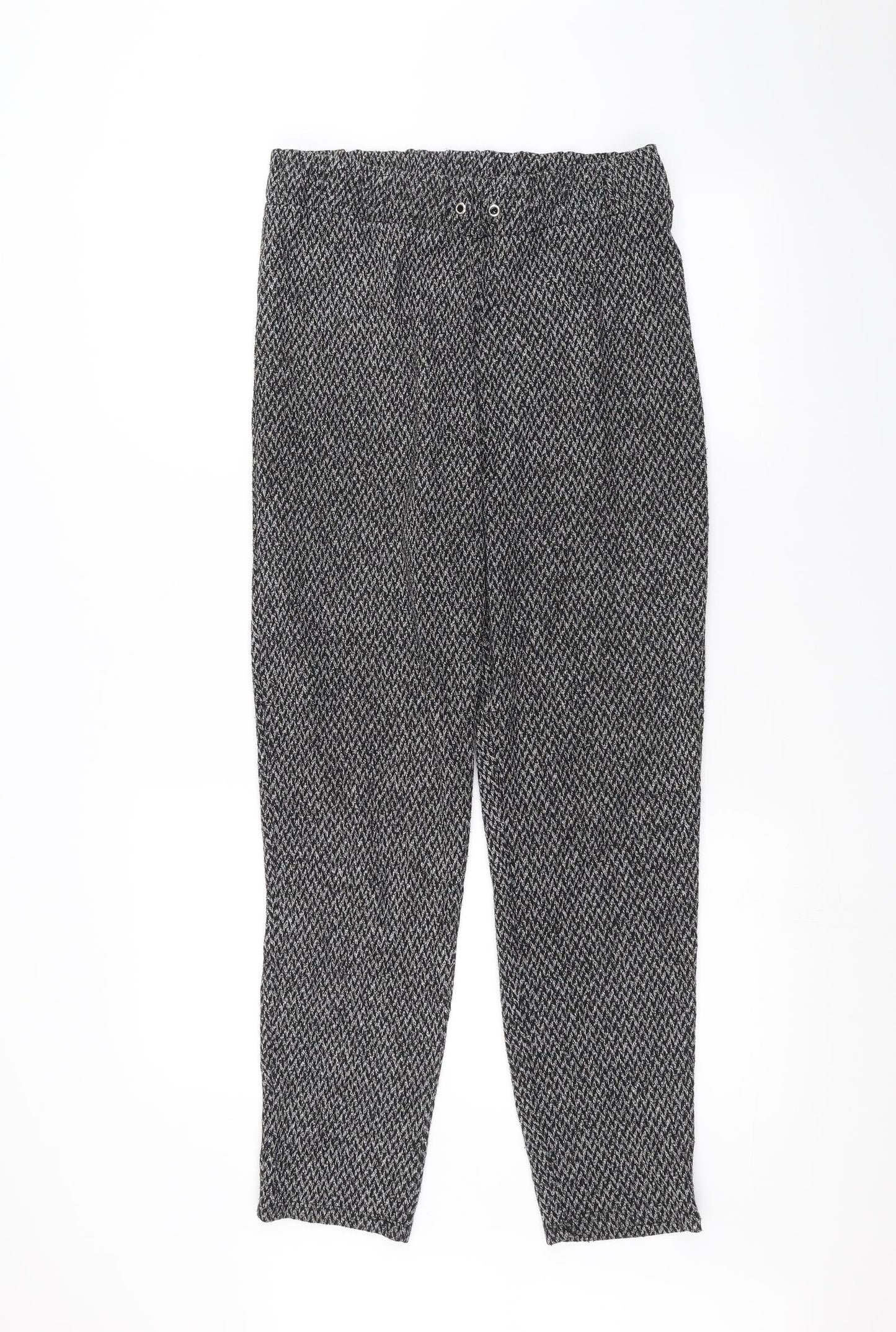 TU Womens Grey   Trousers  Size 10 L25 in