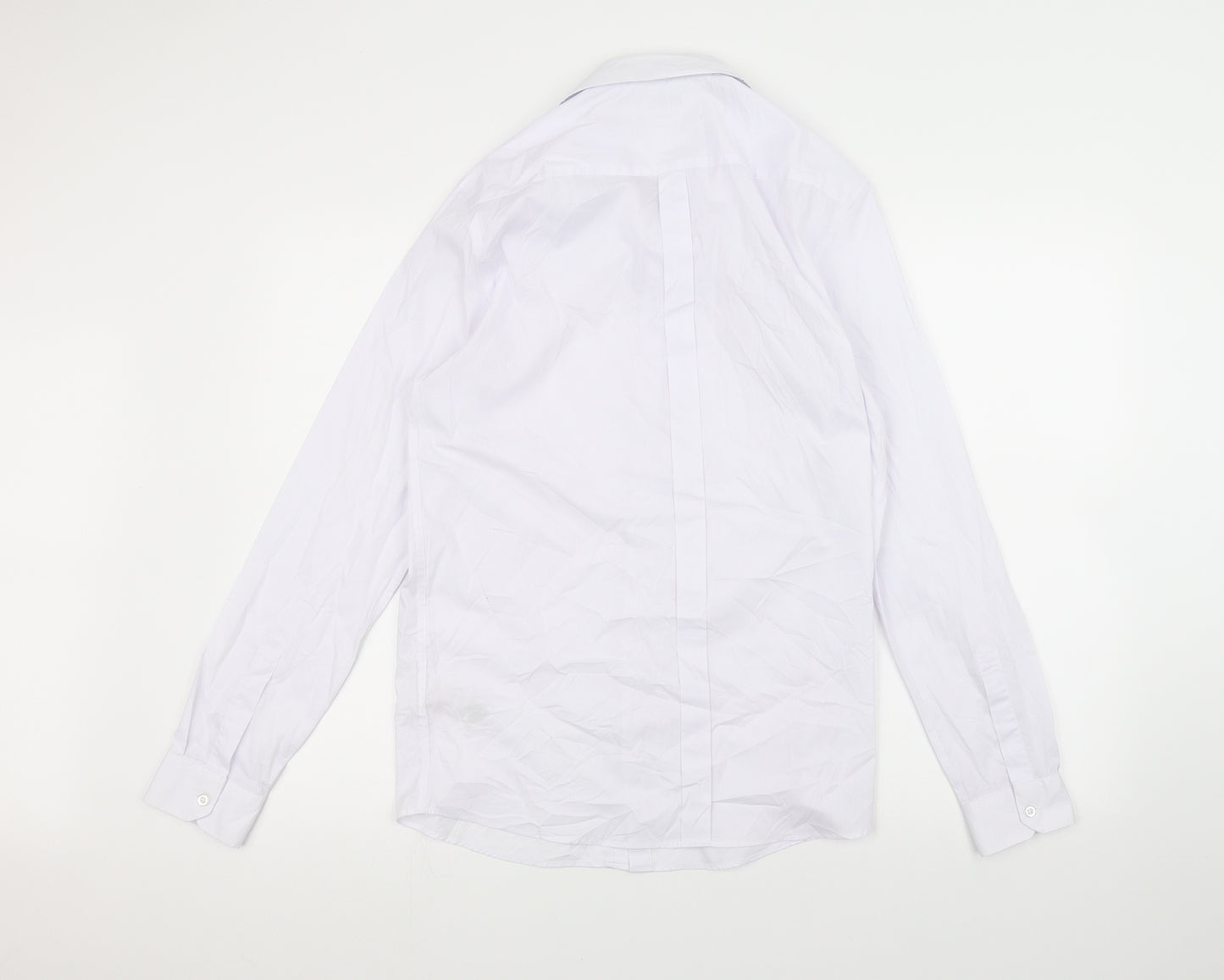 Marks and Spencer Girls White   Basic Button-Up Size 15-16 Years