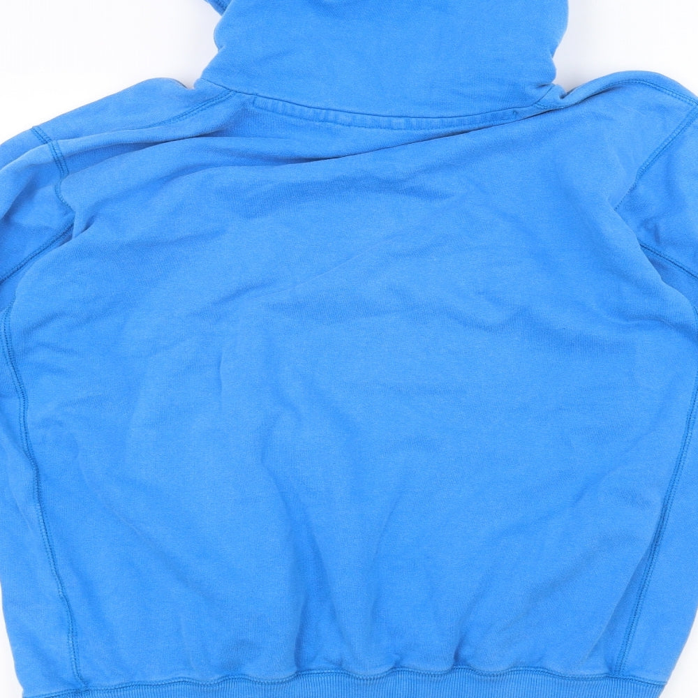 Addict Womens Blue   Pullover Hoodie Size L
