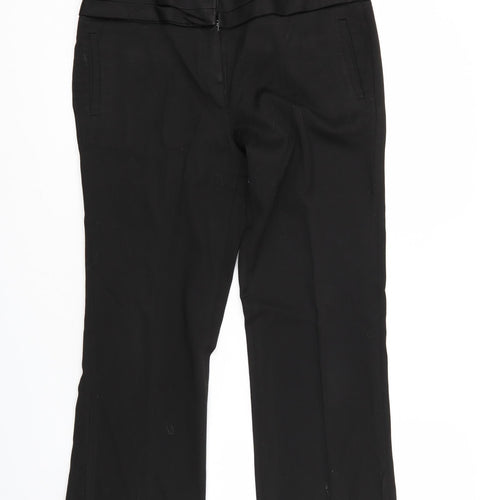 Principles Womens Black   Trousers  Size 12 L29 in