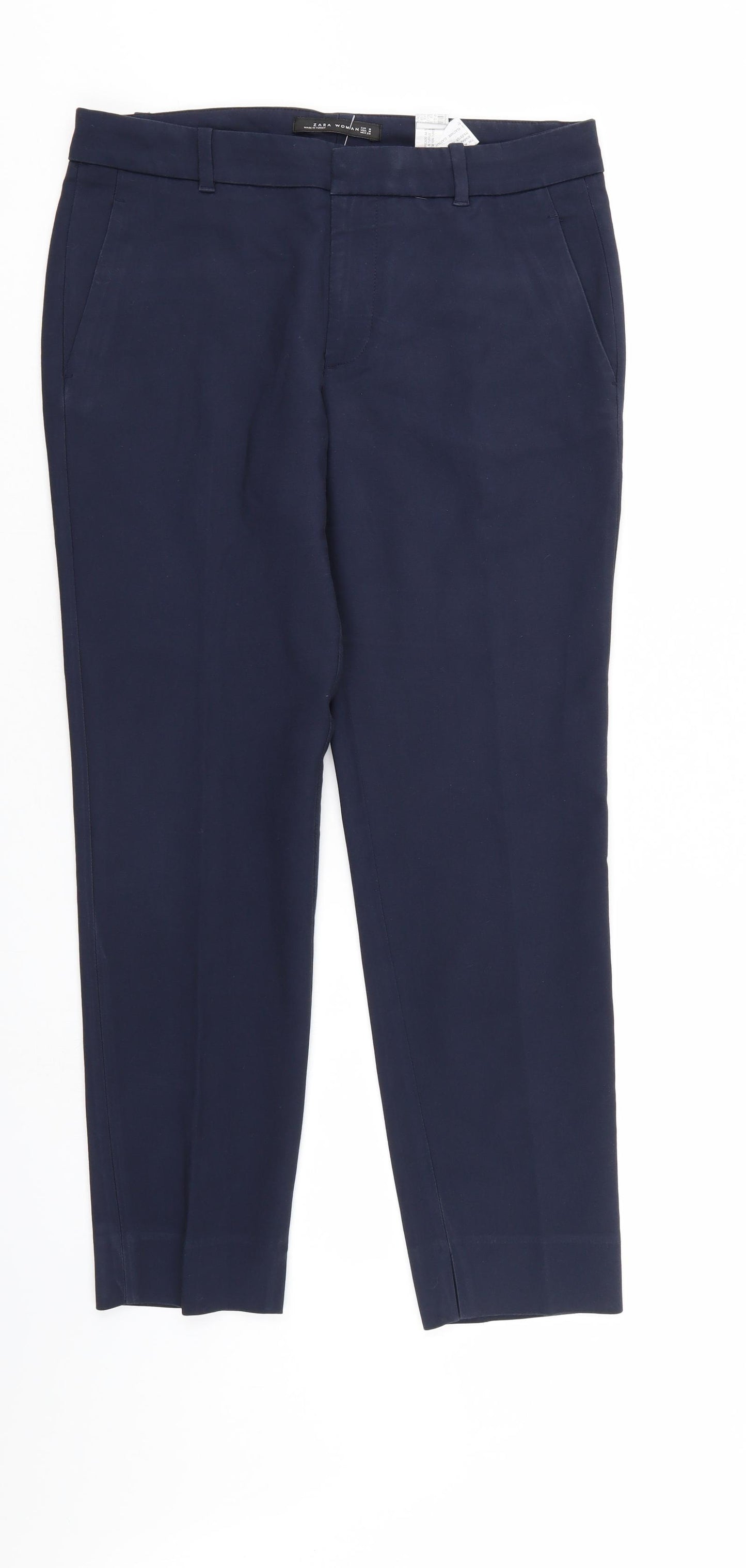 Zara Womens Blue   Trousers  Size M L27 in