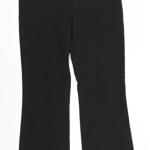 NEXT Womens Black   Trousers  Size 12 L28 in