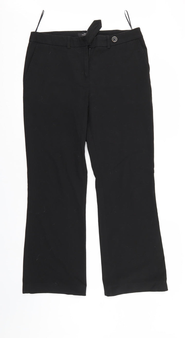 NEXT Womens Black   Trousers  Size 12 L28 in