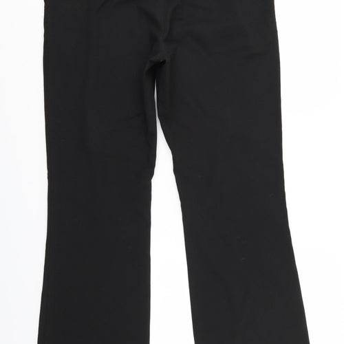 NEXT Womens Black   Trousers  Size 12 L28 in
