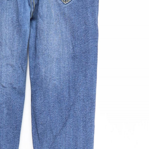 157 Womens Blue  Denim Tapered Jeans Size M L31 in