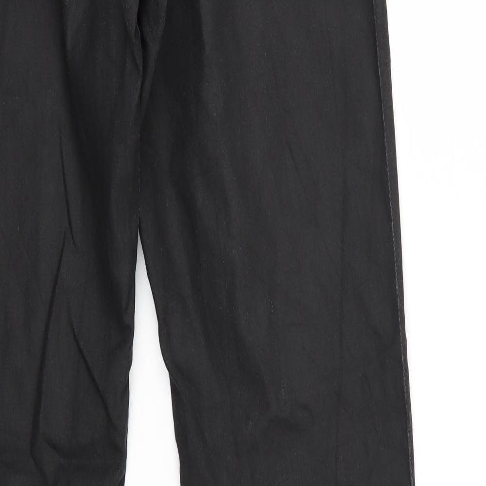 Zara Womens Black  Denim Straight Jeans Size 10 L28 in