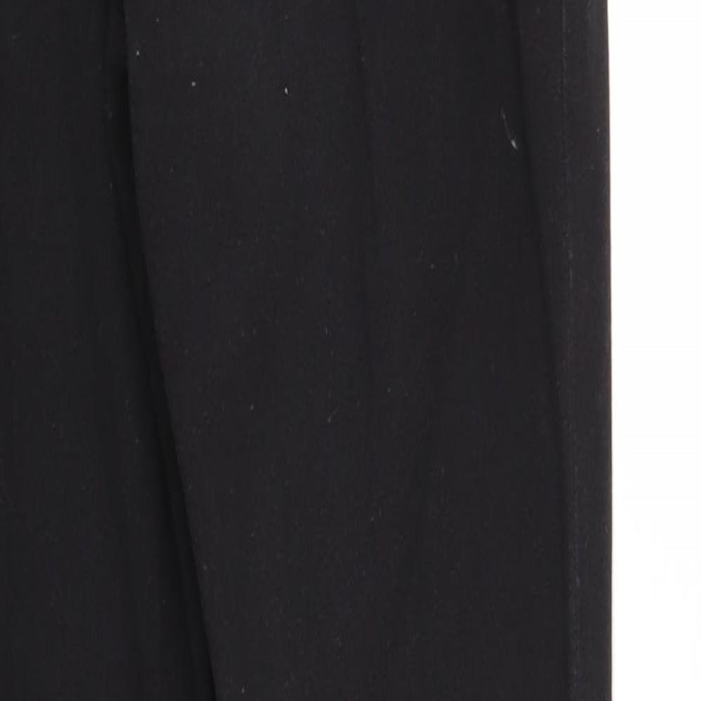 H&M Womens Black  Denim Straight Jeans Size 6 L27 in