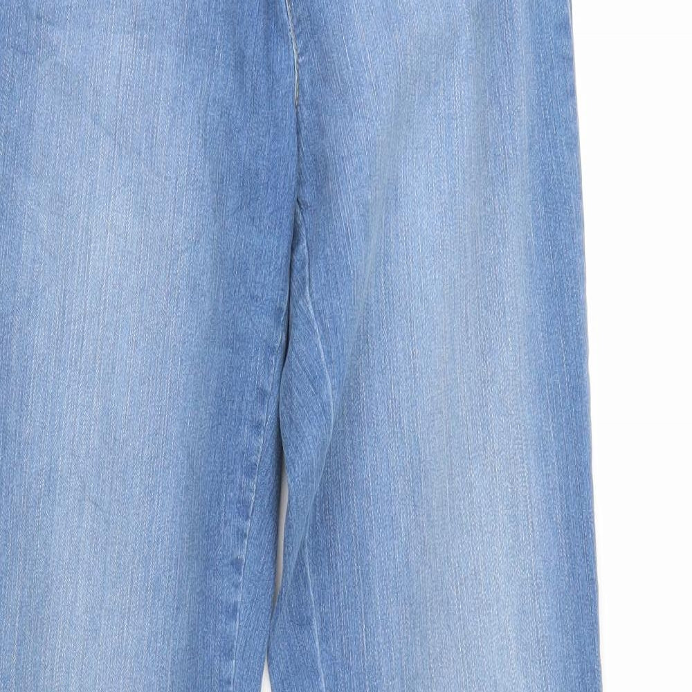 Preworn Womens Blue  Denim Jegging Jeans Size 25 in L31 in - Elastic Waist