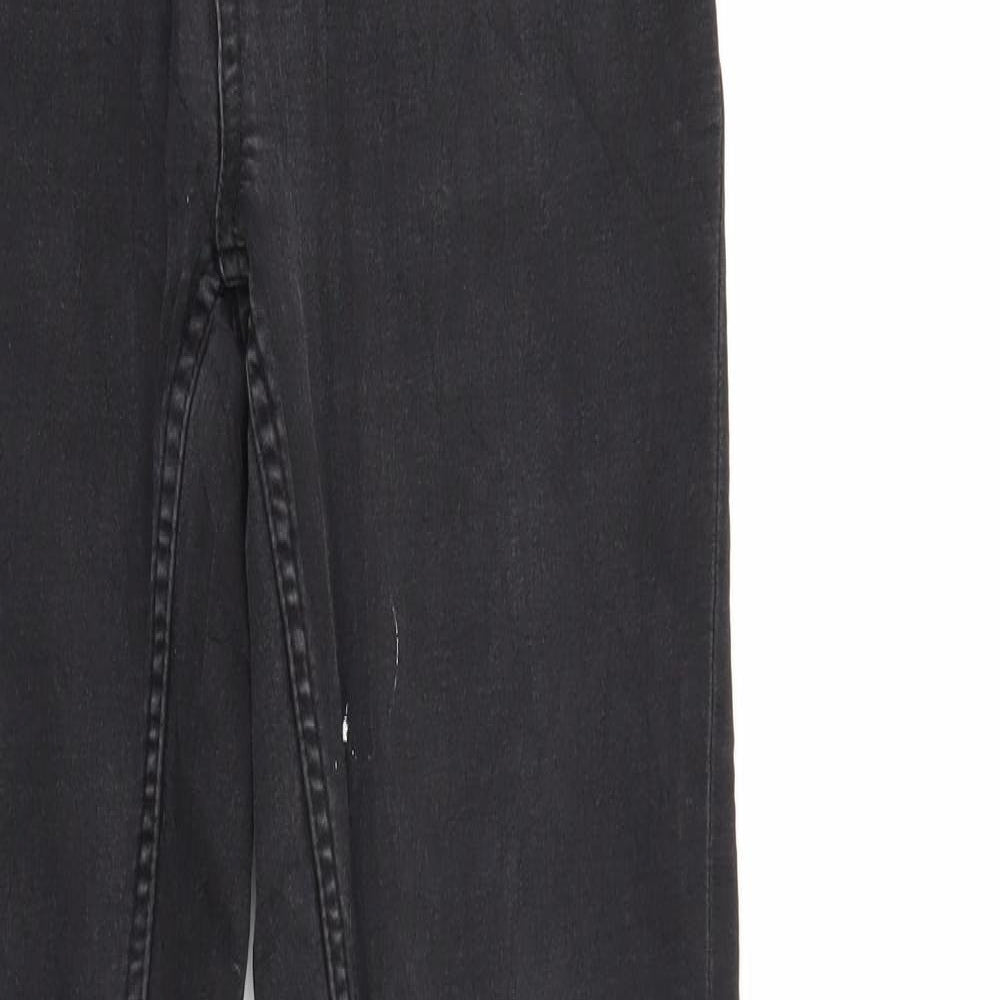 ESMARA Womens Black  Denim Skinny Jeans Size 8 L28 in