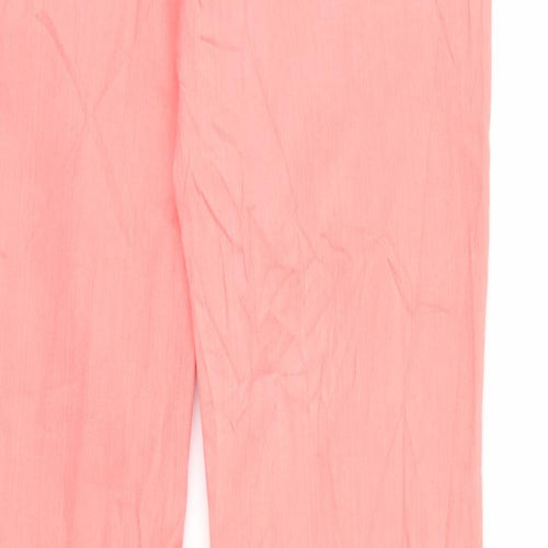 Gina Womens Pink  Denim Straight Jeans Size 8 L32 in