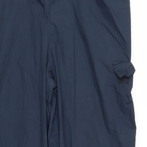 Mountain Warehouse Womens Blue   Cargo Trousers Size 18 L30 in
