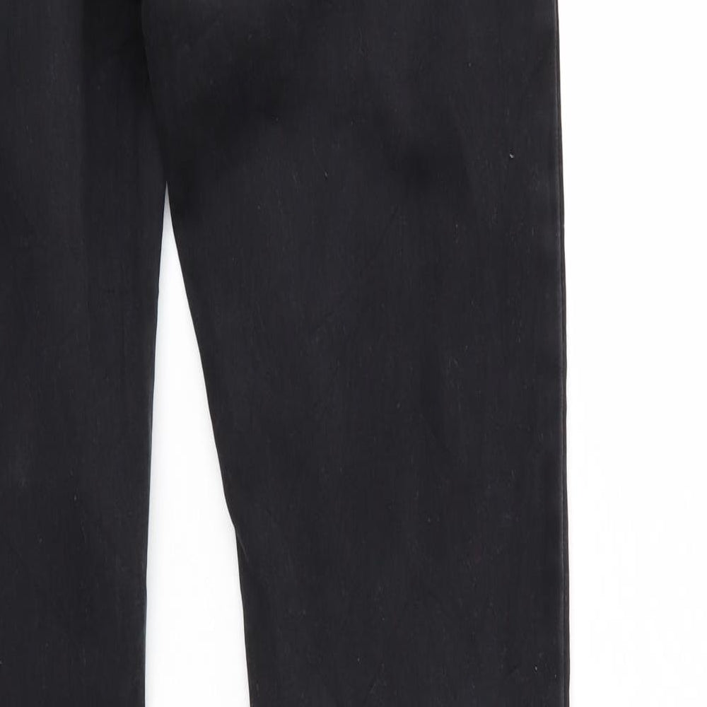 Big mantis Womens Black  Denim Straight Jeans Size 30 in L32 in