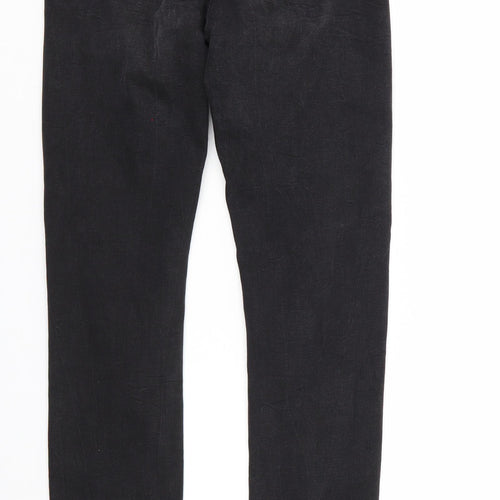 Denim & Co. Womens Black  Denim Skinny Jeans Size 6 L27 in