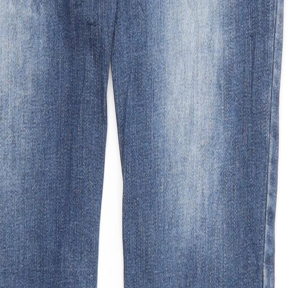 Lab Industries  Girls Blue  Denim Tapered Jeans Size 13-14 Years - DISTRESSED
