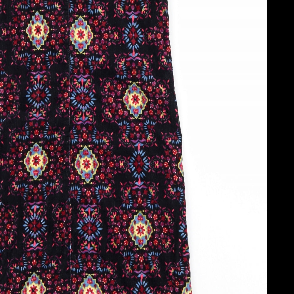 TU Womens Multicoloured Geometric  Tank Dress  Size 10