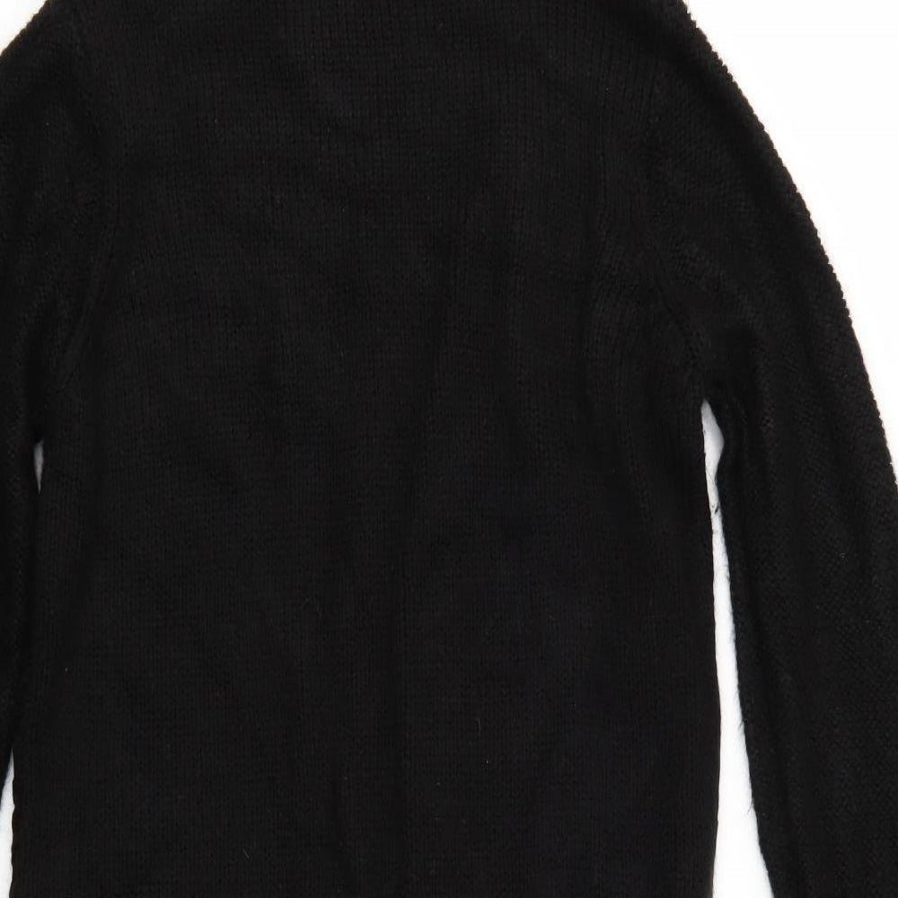 love knitwear Womens Black   Pullover Jumper Size 14