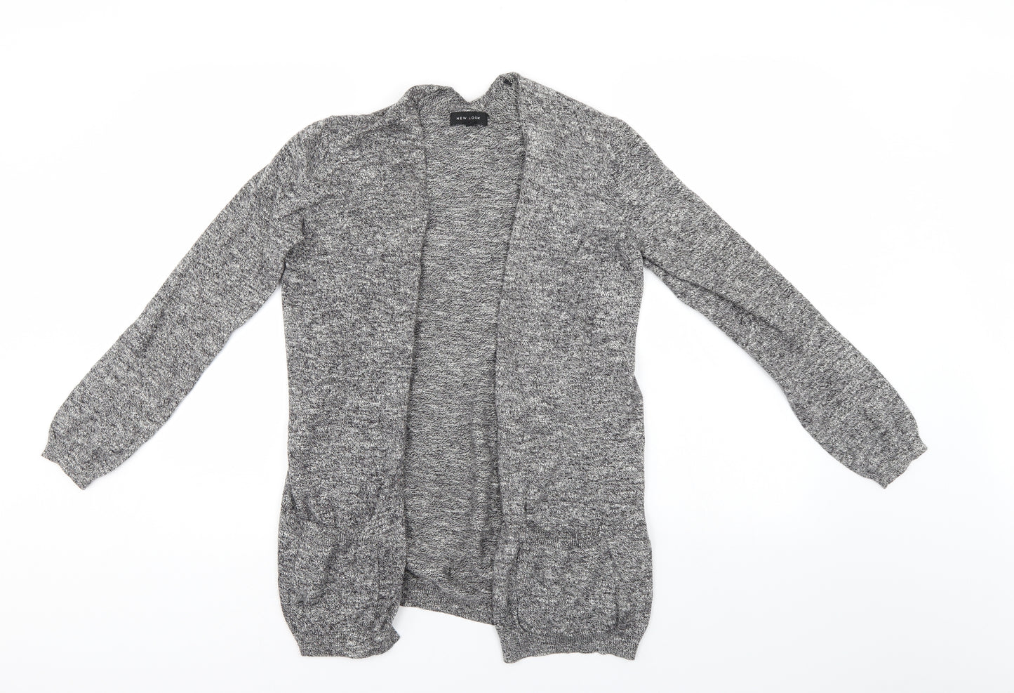 New Look Womens Grey   Cardigan Jumper Size 10