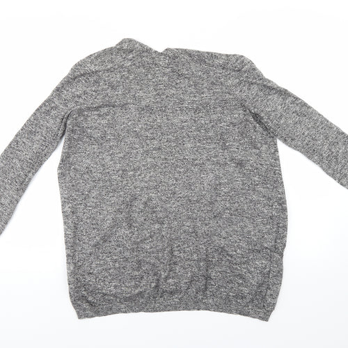 New Look Womens Grey   Cardigan Jumper Size 10