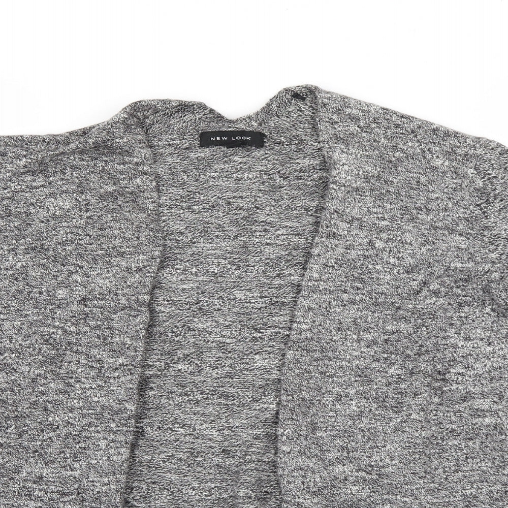 New Look Womens Grey   Cardigan Jumper Size 10