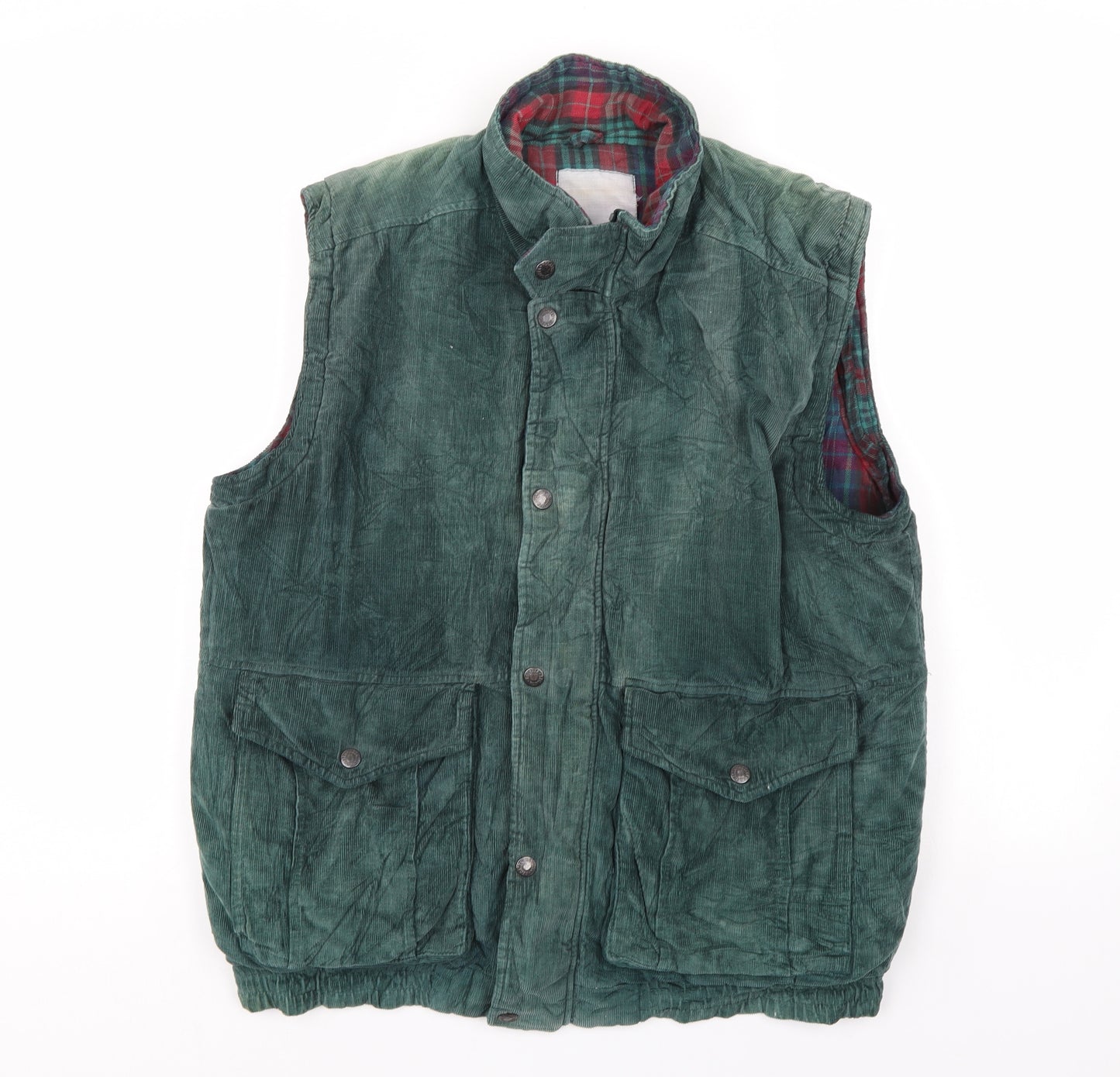 Preworn Mens Green   Gilet Jacket Size M