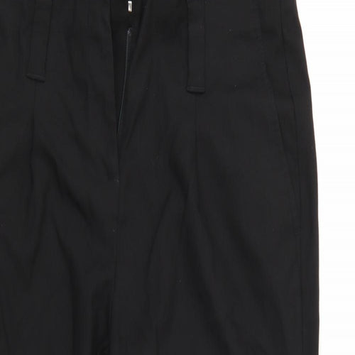 NEXT Womens Black   Trousers  Size 8 L25 in