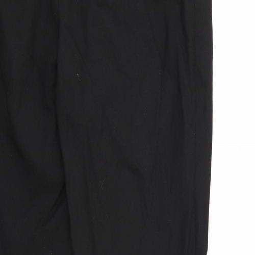 NEXT Womens Black   Trousers  Size 8 L25 in