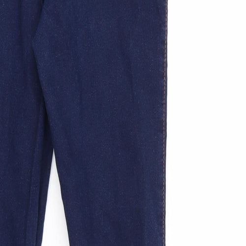 Denim & Co. Womens Blue  Denim Jegging Jeans Size 8 L26 in
