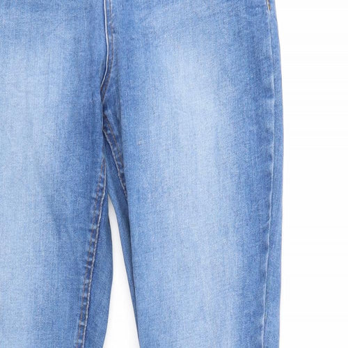 Darcy Womens Blue  Denim Straight Jeans Size 8