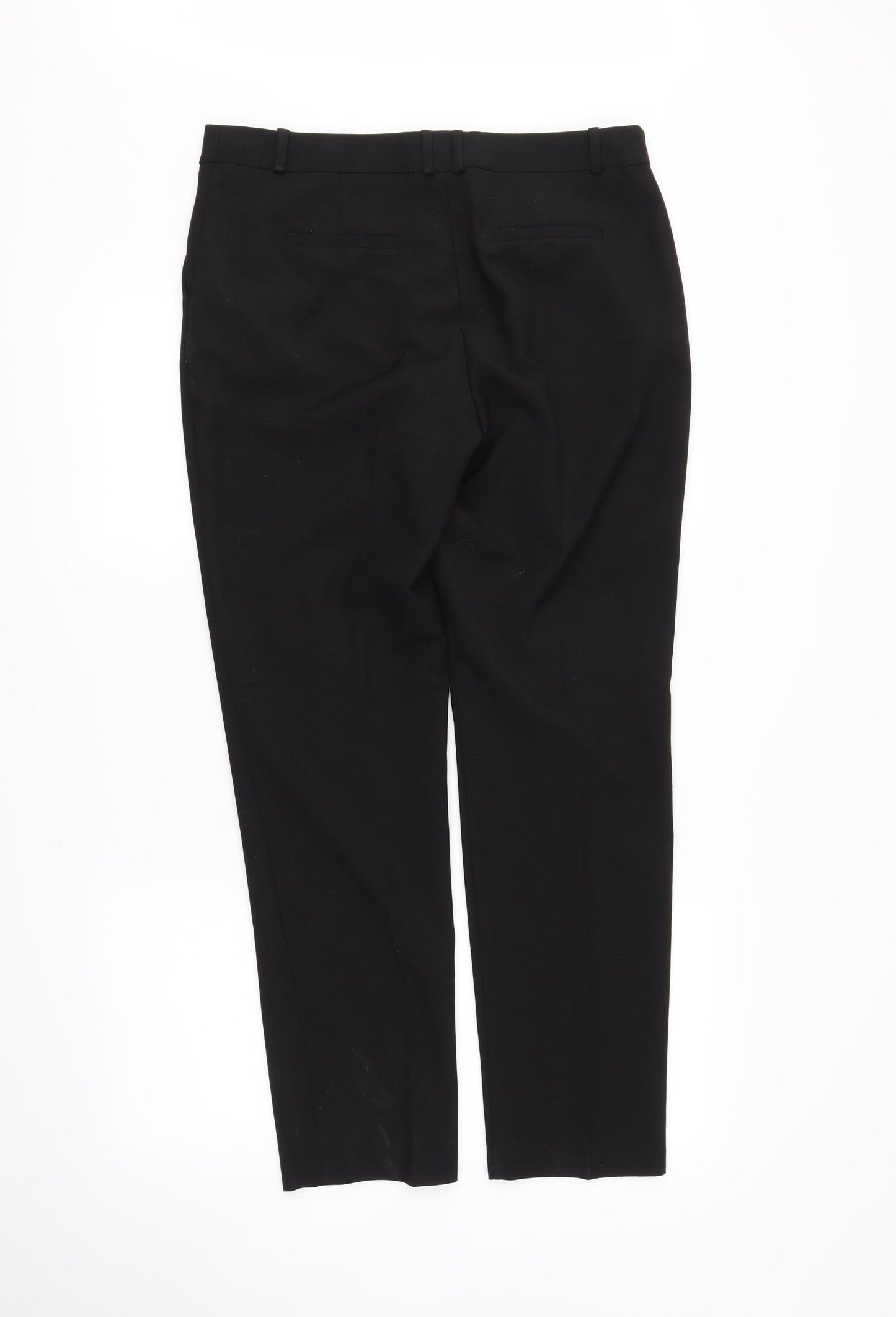 M&Co Womens Black   Dress Pants Trousers Size 12 L27 in