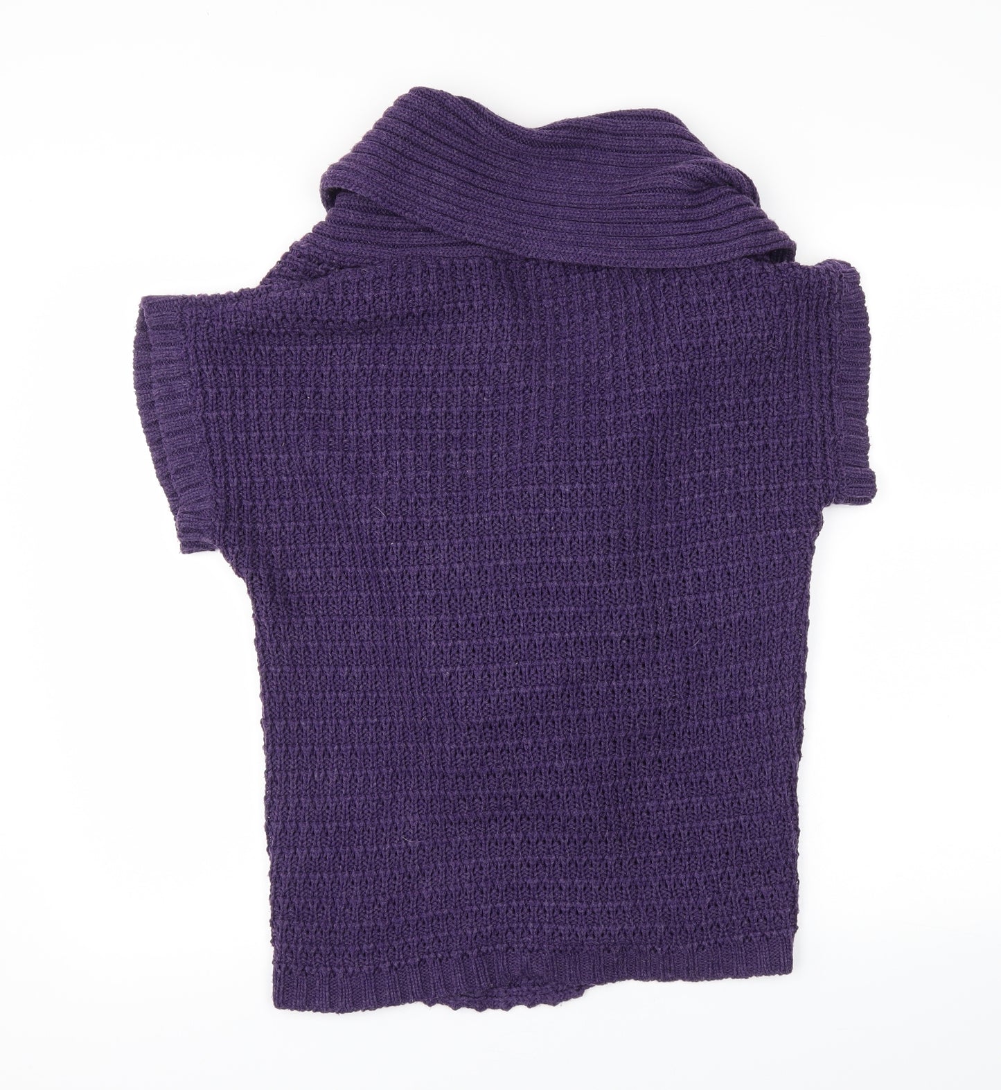 George Womens Purple   Wrap Jumper Size L