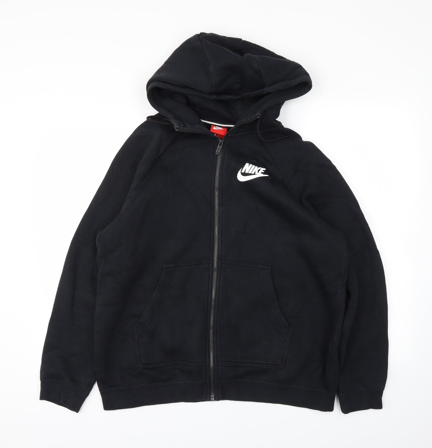 Nike Mens Black   Full Zip Hoodie Size L