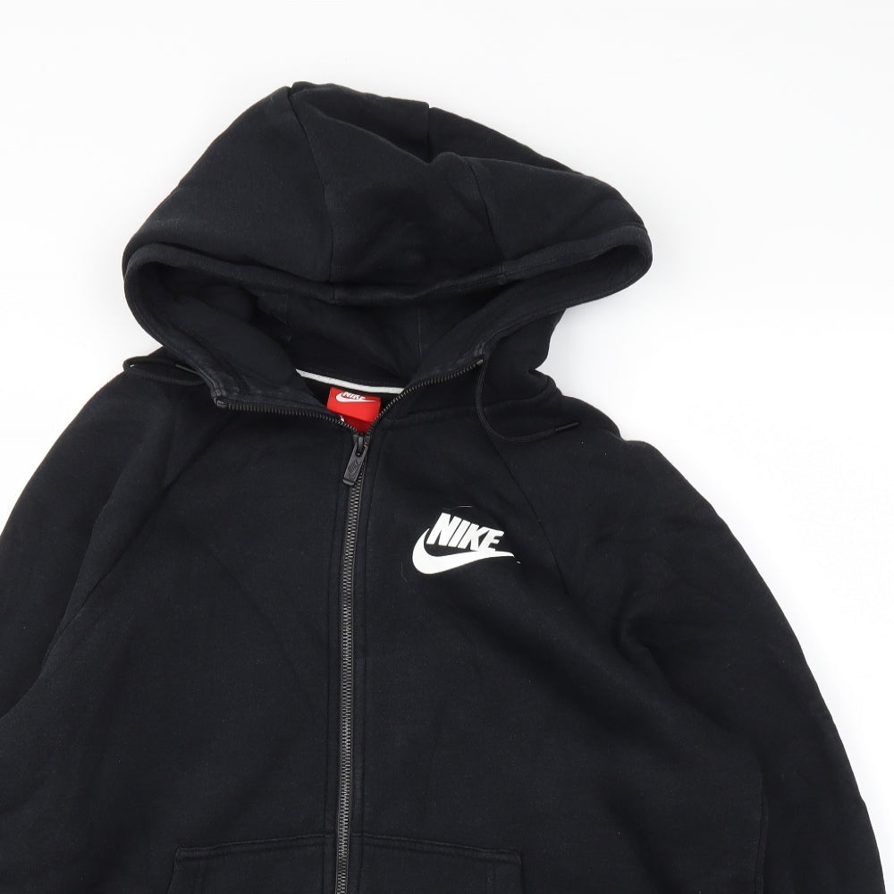 Nike Mens Black   Full Zip Hoodie Size L