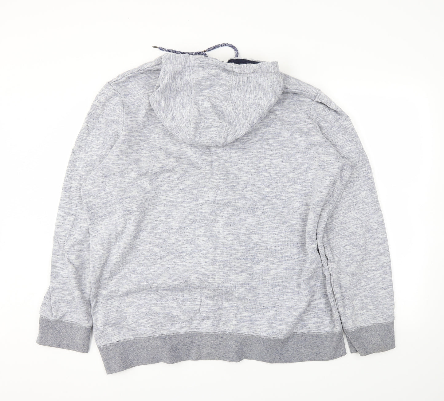 F&F Mens Grey   Full Zip Hoodie Size 2XL