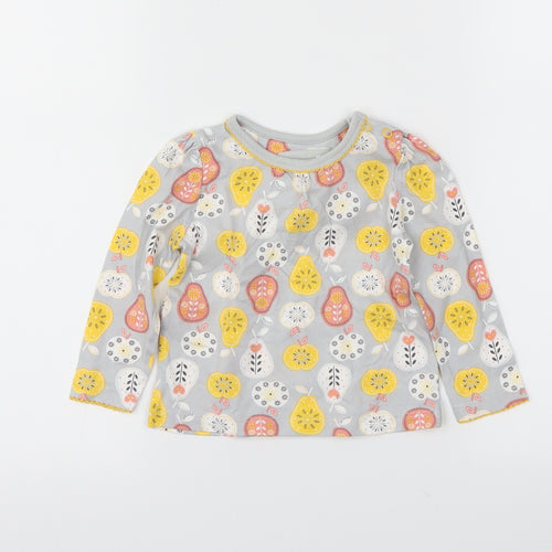 TU Girls Grey   Basic T-Shirt Size 3-6 Months