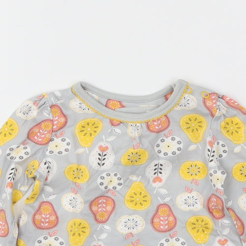 TU Girls Grey   Basic T-Shirt Size 3-6 Months