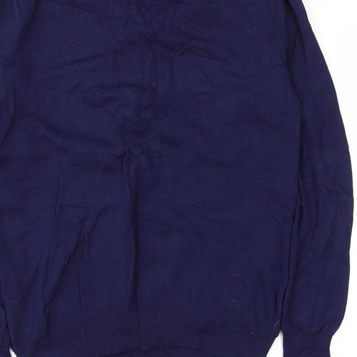 circa 81 Mens Blue Argyle/Diamond  Pullover Jumper Size S