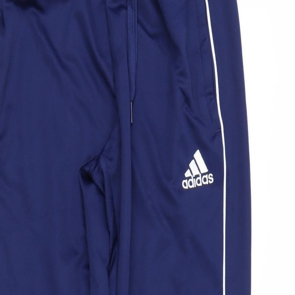 adidas Mens Blue   Jogger Trousers Size M L26 in