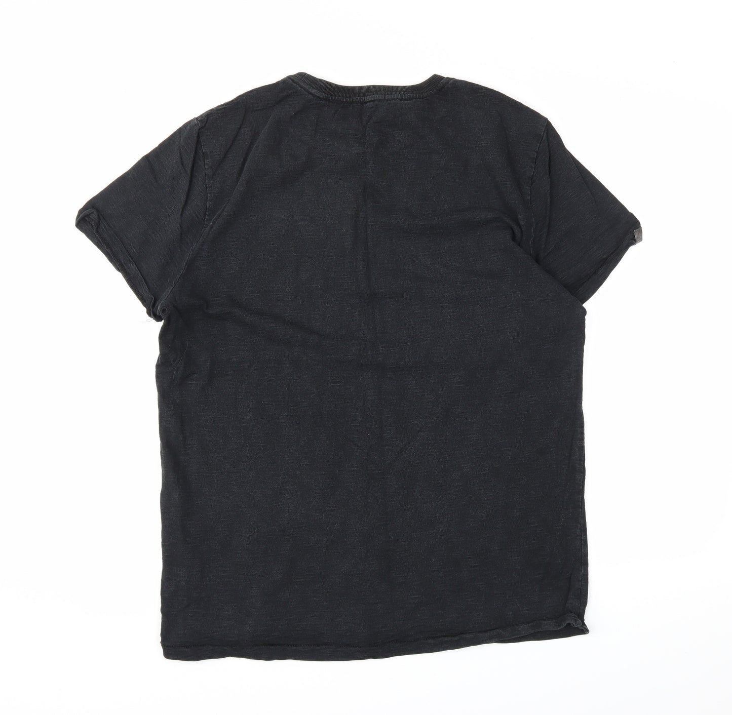 Superdry Mens Black    T-Shirt Size 2XL