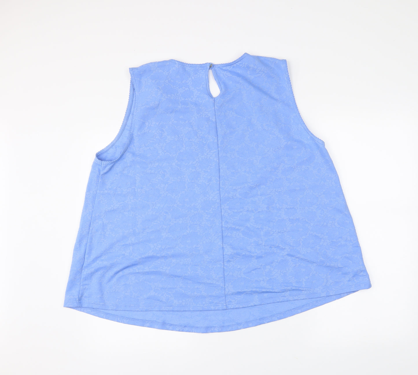 Authentic Womens Blue   Basic Tank Size 22