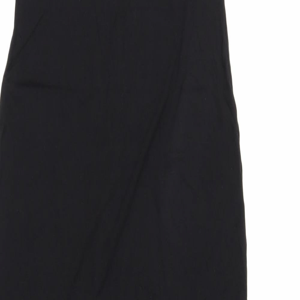 Boohoo Womens Black   Tank Dress  Size 10