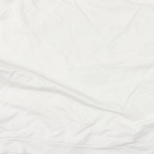River Island Womens White   Pullover Sweatshirt Size 8