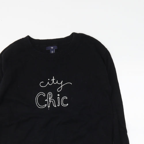 Gap Womens Black   Pullover Jumper Size XS