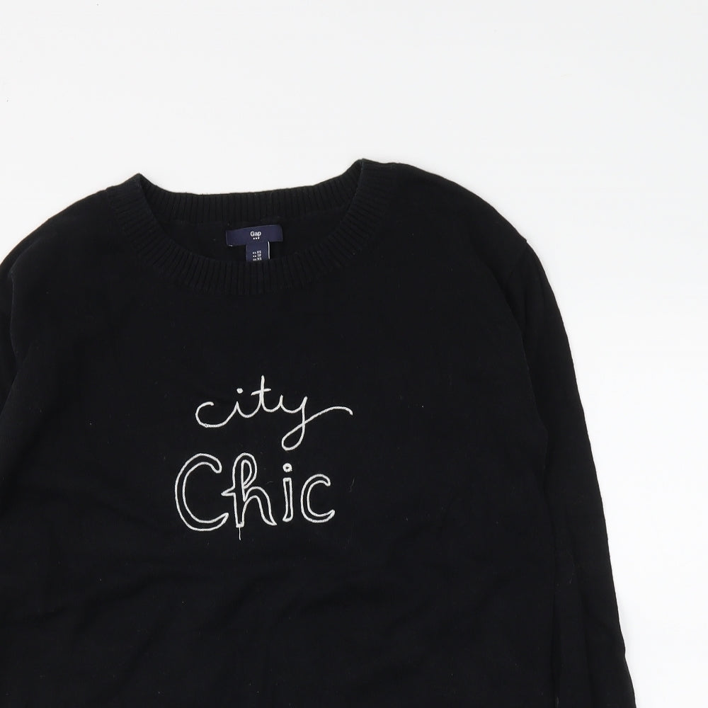 Gap Womens Black   Pullover Jumper Size XS