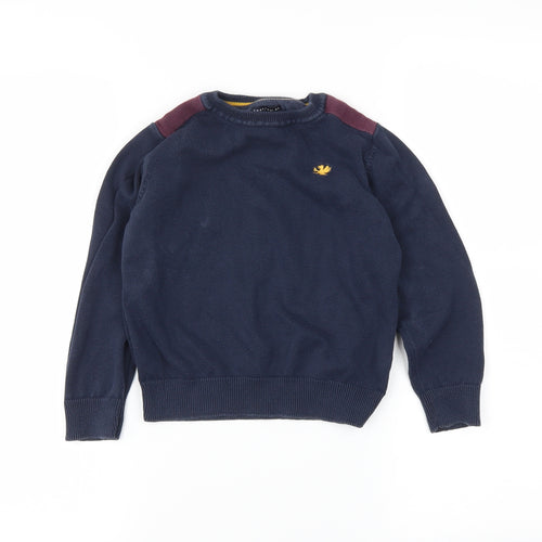 NEXT Girls Blue   Pullover Jumper Size 5-6 Years